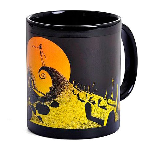 Disney Nightmare Before Christmas Cemetery Scene mug 315ml