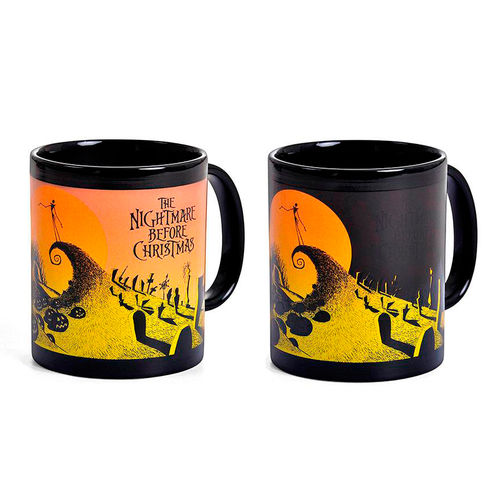 Disney Nightmare Before Christmas Cemetery Scene mug 315ml