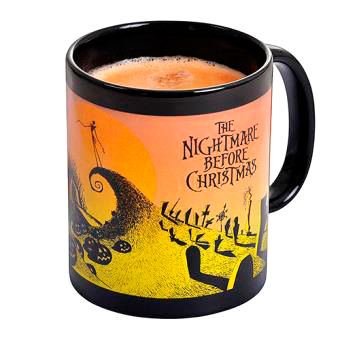 Disney Nightmare Before Christmas Cemetery Scene mug 315ml