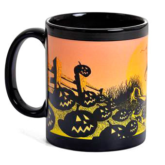 Disney Nightmare Before Christmas Cemetery Scene mug 315ml