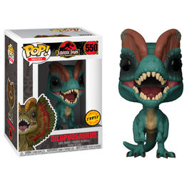 POP figure Jurassic Park Dilophosaurus Chase