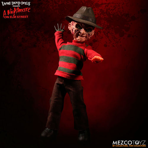 English A Nightmare on ELM Street Freddy Krueger Talking doll 25cm