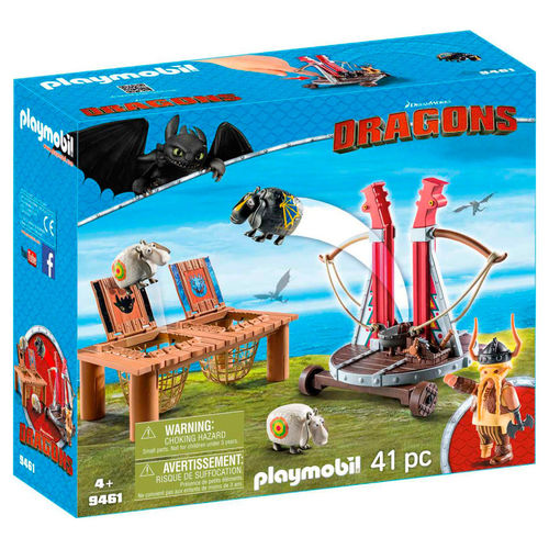 playmobil train dragon