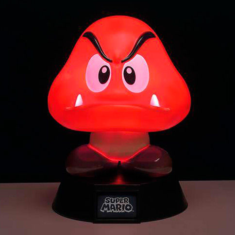 Nintendo Super Mario Bros Goomba 3D light