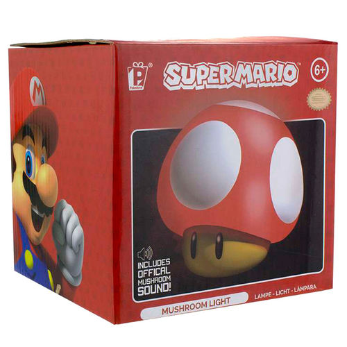 Lampara Mushroom Super Mario Bros Nintendo