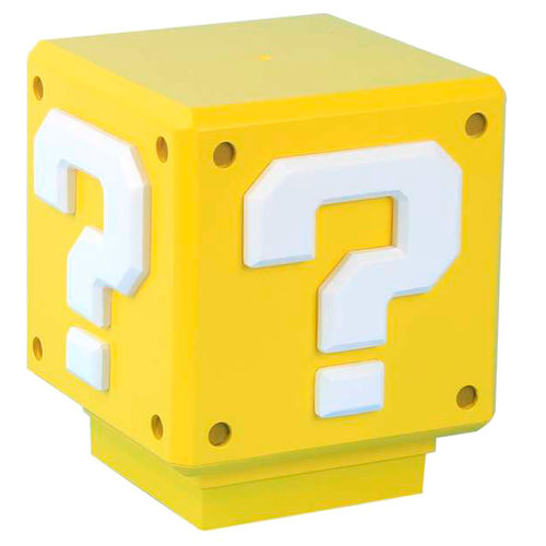 Nintendo Super Mario Bros Mini Question Block light