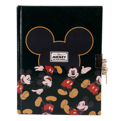 Disney Mickey True diary with key