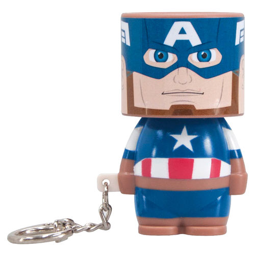 llavero lego capitan america