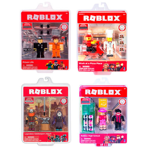 Roblox Core Assorted Pack 2 Figures Accessories - work at a pizza place roblox jazwares