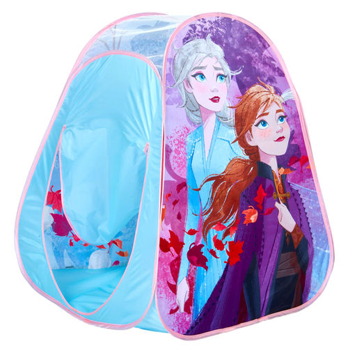 frozen pop up tent