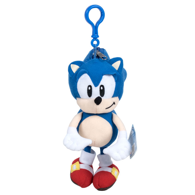 sonic keychain plush