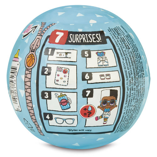 lol surprise teal ball