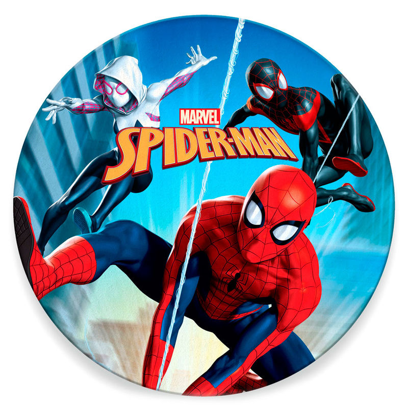 Marvel Spiderman microfiber round beach towel