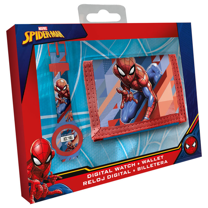 spider man digital watch