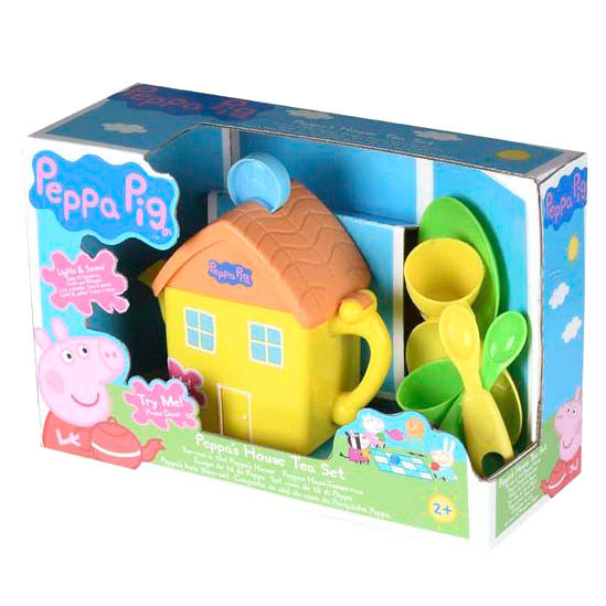 peppa pig house tea set