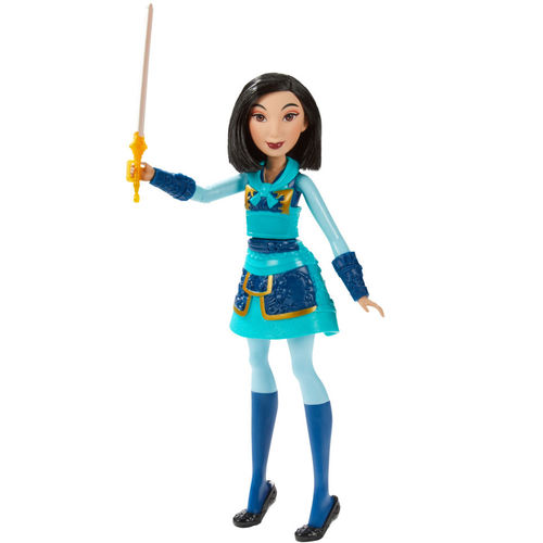 mulan warrior doll