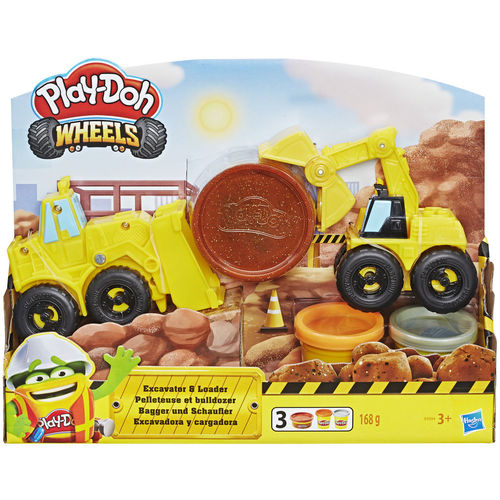 play doh construction site