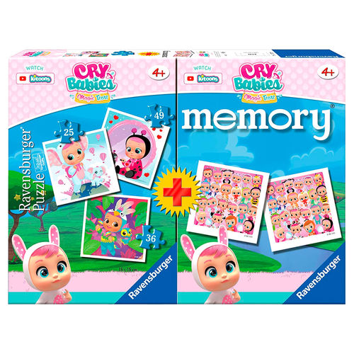 Cry Babies 3 Puzzles Memory Multipack