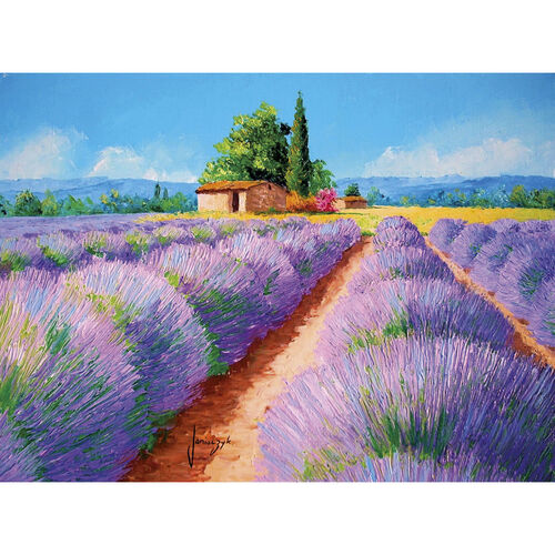 Lavender Scent High Quality puzzle 500pcs