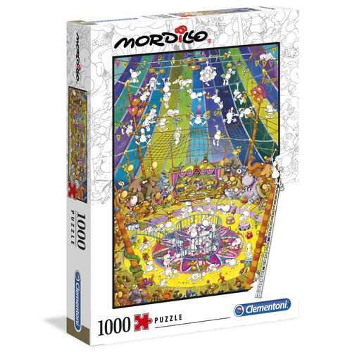 Puzzle High Quality The Show Mordillo 1000pzs