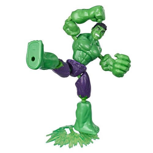Figura Bend and Flex Hulk Vengadores Avengers Marvel 15cm