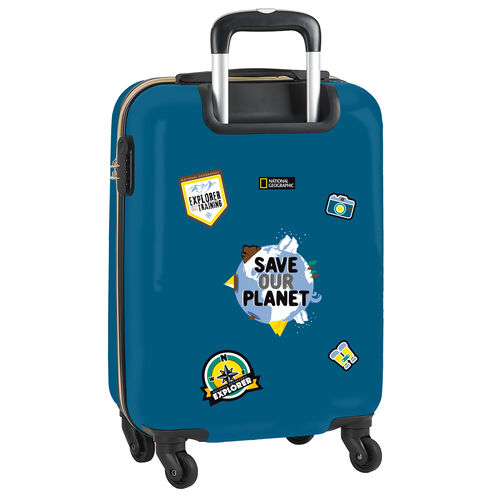 blue planet suitcase