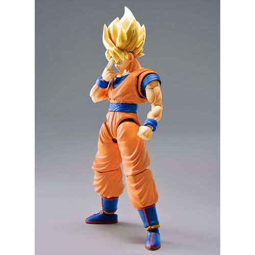 Dragon Ball Z Rise Standard Super Saiyan Goku New Version Model Kit 16cm