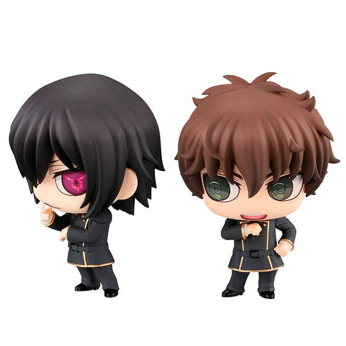 Code Geass Lelouch And Suzaku Chimimega Buddy Series Pack 2 Figures 7cm