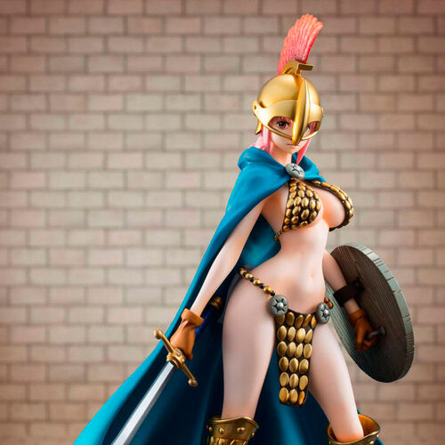 One Piece Excellent Model P O P Sailing Again Gladiator Rebecca Statue 22cm