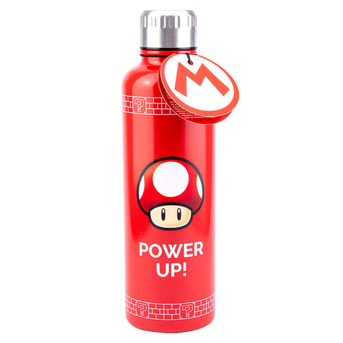 Nintendo Super Mario Power Up water bottle