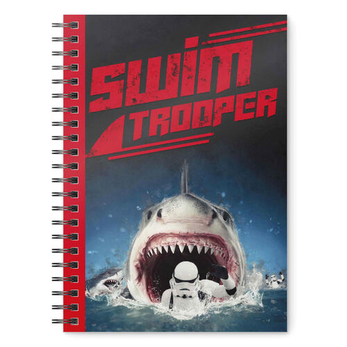 Original Stormtrooper Swimtrooper A5 notebook