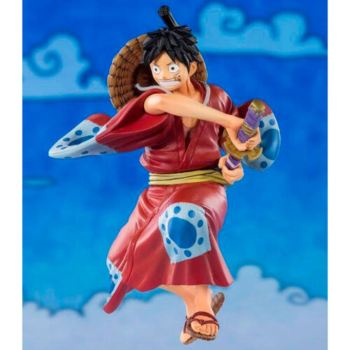 One Piece Monkey D Luffy Luffytaro Figure 14cm