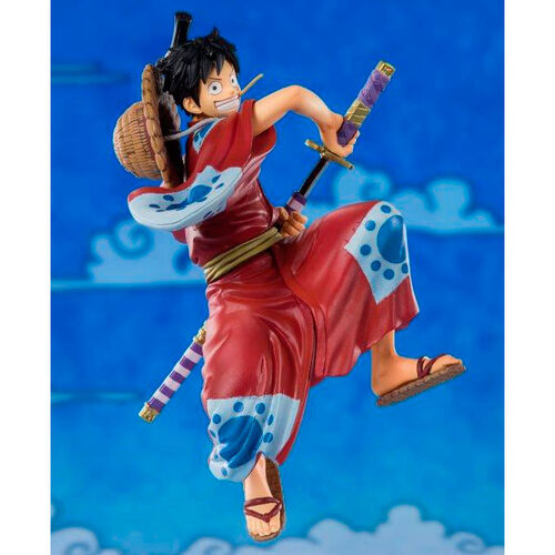 One Piece Monkey D Luffy Luffytaro Figure 14cm