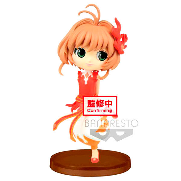 cardcaptor sakura clear card sakura kinomoto q posket figure 7cm card sakura kinomoto q posket figure 7cm