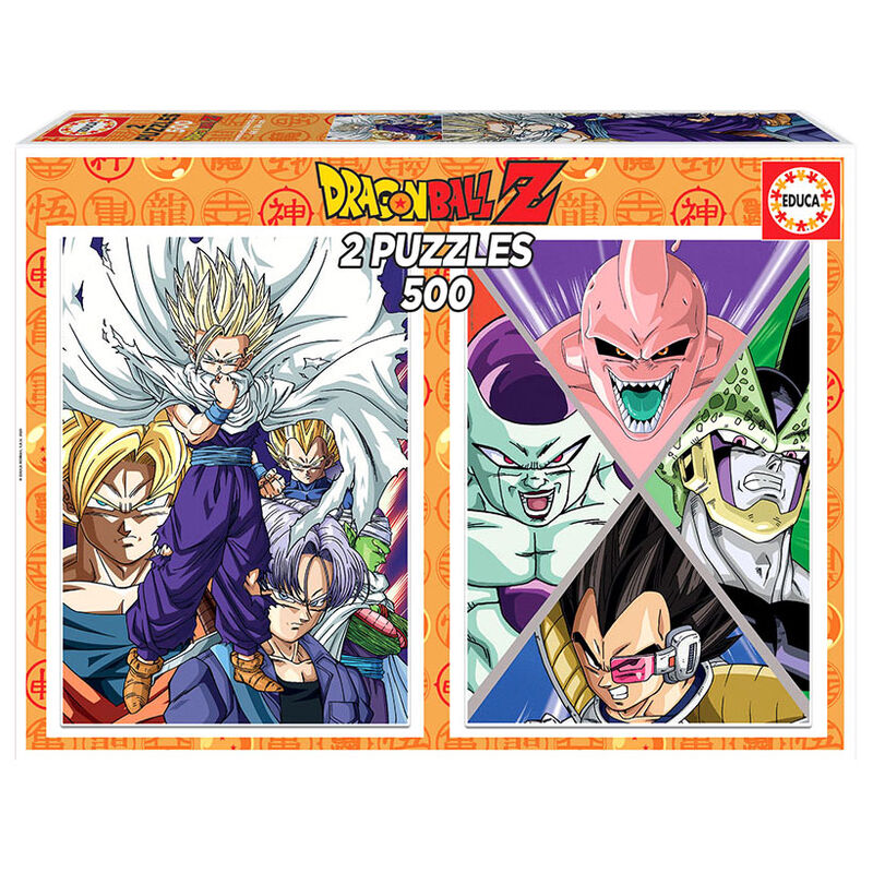 Puzzle Dragon Ball Z 2x500pz