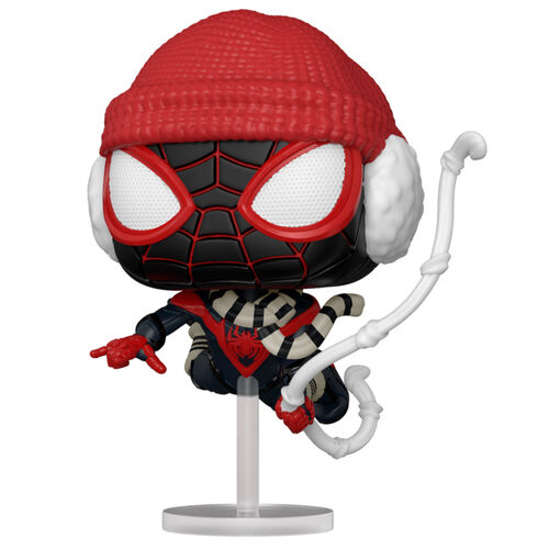 POP figure Marvel Spiderman Miles Morales Winter Suit