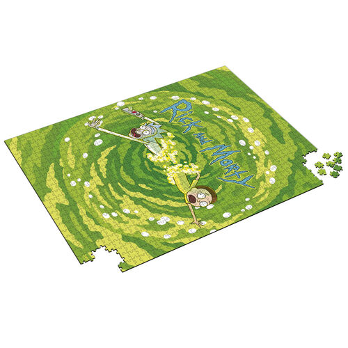 Rick And Morty Portal Puzzle 1000pcs