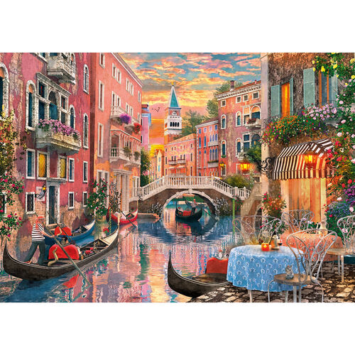 Puzzle Atardecer en Venecia 6000pzs