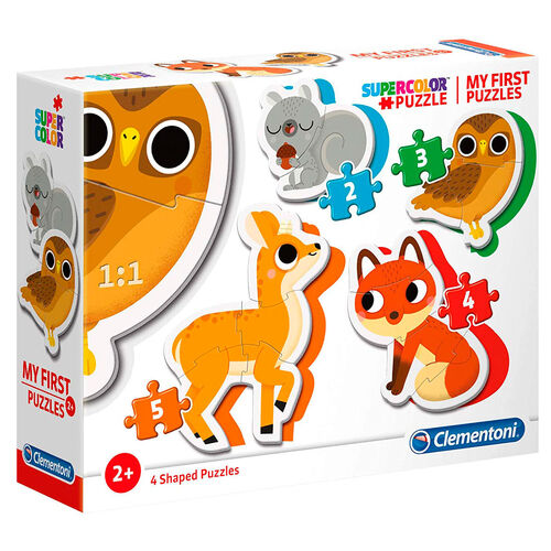 Puzzle My First Puzzle Animales del Bosque 2-3-4-5pzs