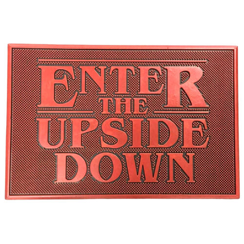 Stranger Things Enter the Upside Down doormat