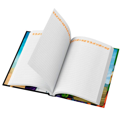 Dragon Ball Z Cell Final Battle notebook with lights