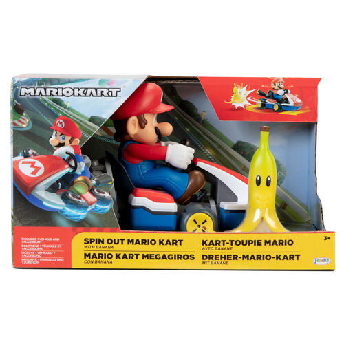 Nintendo Mario Kart Spin Out assorted car 6,5cm