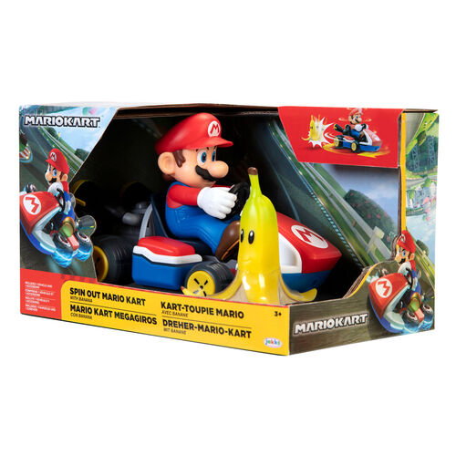 Nintendo Mario Kart Spin Out assorted car 6,5cm