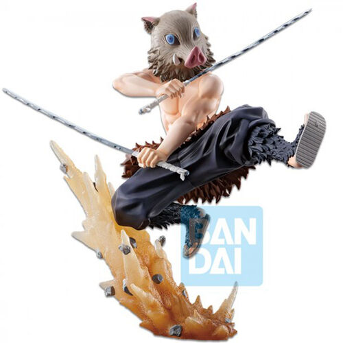 Demon Slayer Kimetsu No Yaiba The Fourth Inosuke Hashibira Ichibansho Figure 17cm