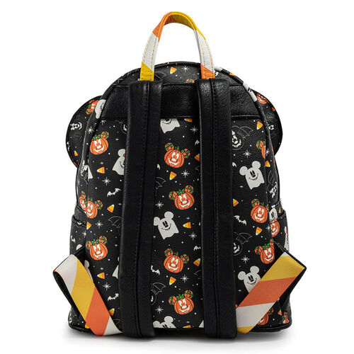 Loungefly Disney Mickey and minnie Spooky Halloween Backpack + headband set 27cm