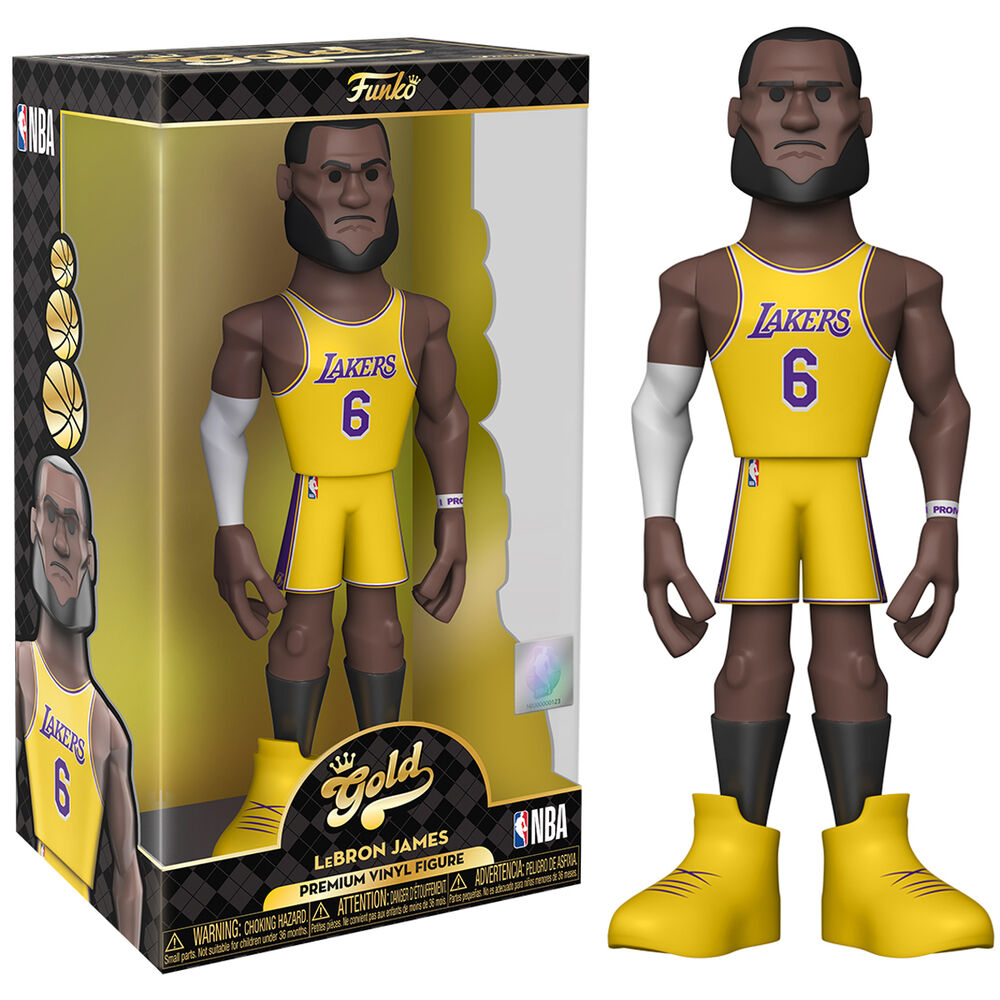 Vinyl Gold figure Lakers Lakers Lebron James 5+1 Chase 30cm