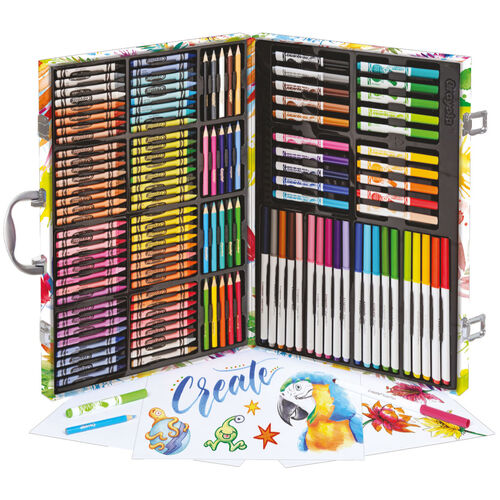 Crayola Arcoiris Artist's Briefcase 140 Pieces