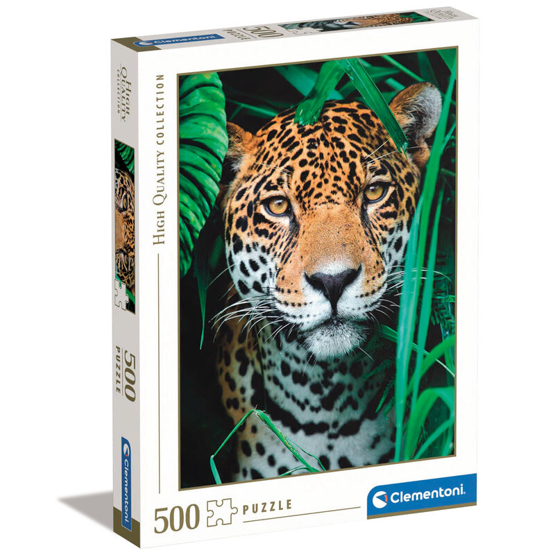 Jaguar in the Jungle puzzle 500pcs