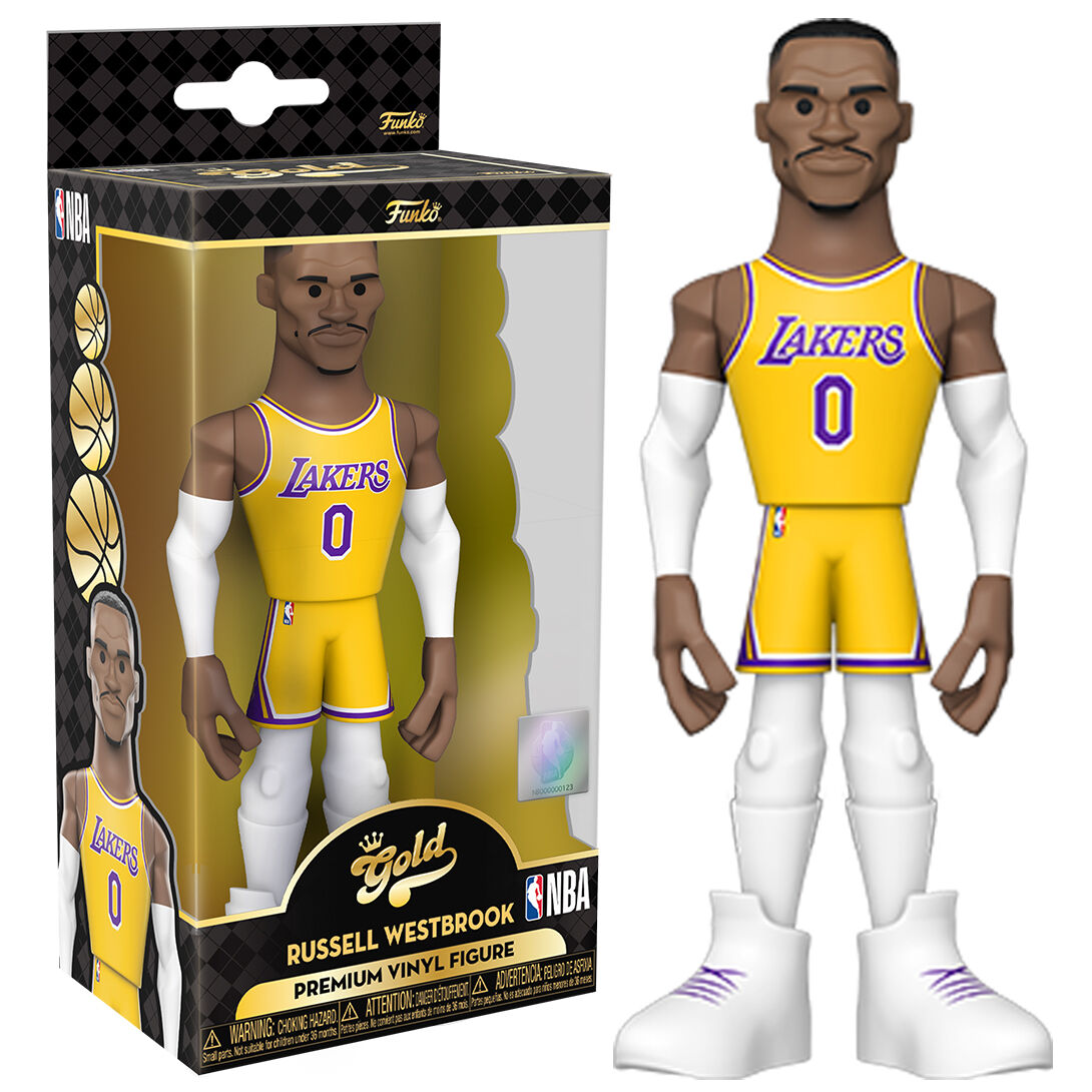 Vinyl Gold figure NBA Russel Westbrook