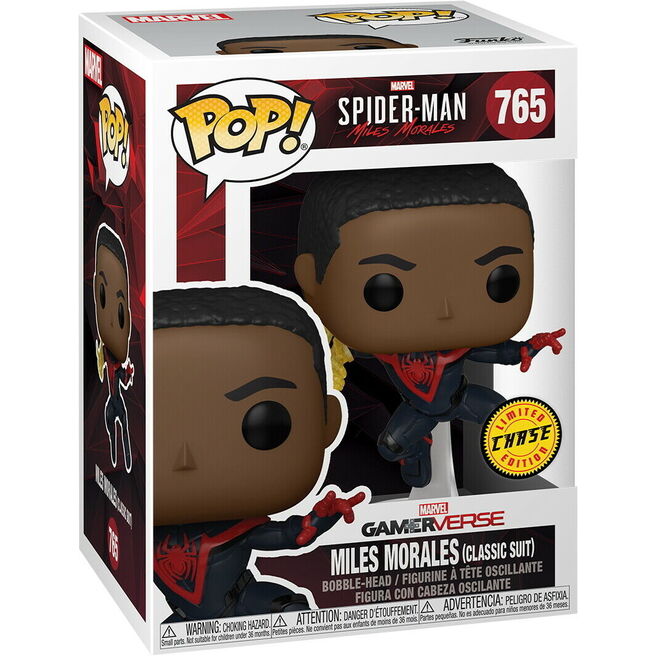 Figura POP Spiderman Miles Morales Classic Suit Chase